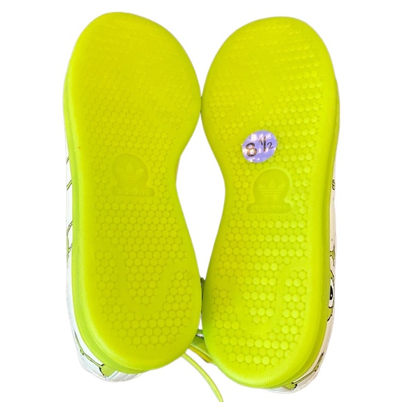 Adidas Stan Smith Originals Monsters Inc Mike Wazowski Disney Primegreen 8.5 9.5 - Picture 11 of 16